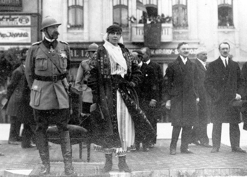 Queen Maria and King Ferdinand 